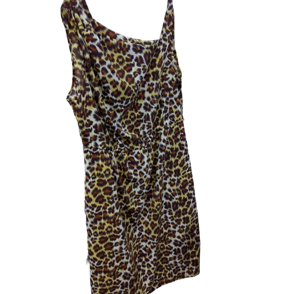 Cheetah print dress